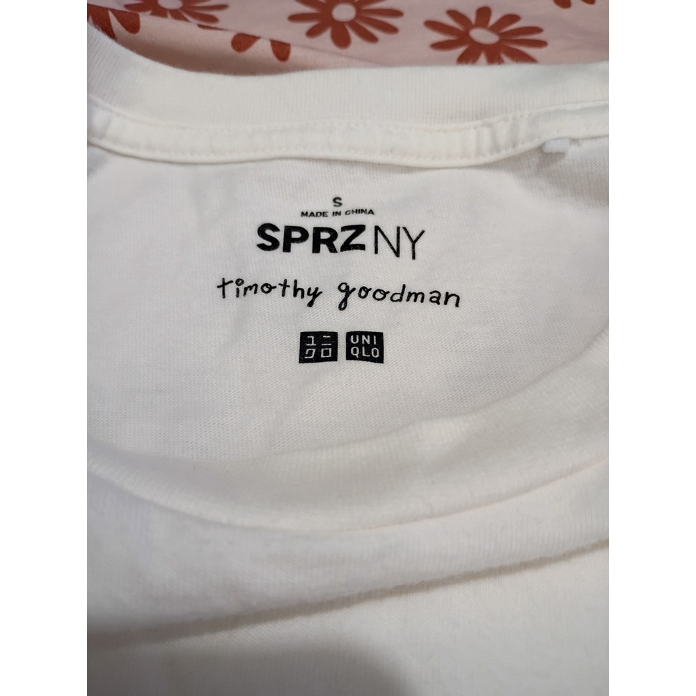 Friday Is My Fave F Word Uniqlo SPRZ NY Timothy Goodman Pocket Shirt Small - Picture 4 of 5